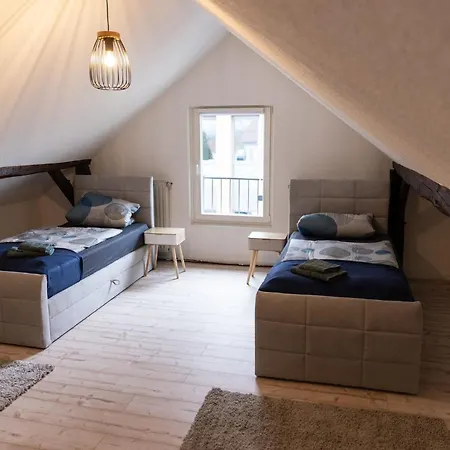 Ferienunterkunft Harpun Zentral Inkl Wifi Lägenhet